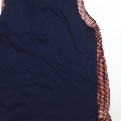 Womens UK Size L MNG Pink Basic Tank