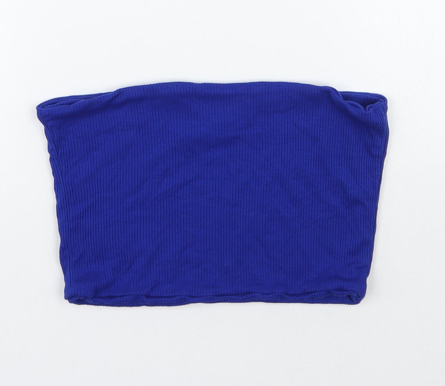 Topshop Womens Blue   Cropped Tank Size 10