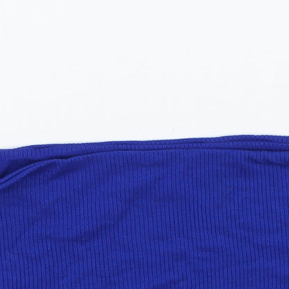 Topshop Womens Blue   Cropped Tank Size 10