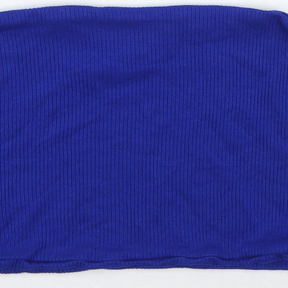Topshop Womens Blue   Cropped Tank Size 10