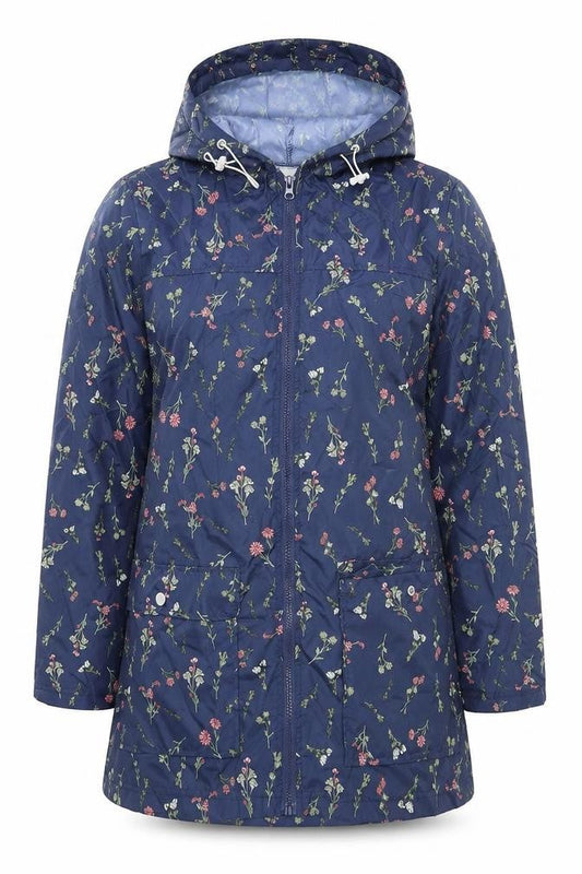Womens UK Size S ann de lancay Blue Jacket