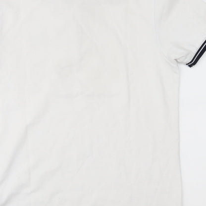 Lonsdale Mens White    Polo Size M