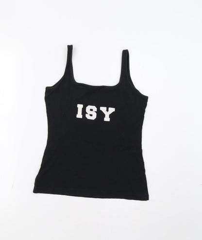 NEXT Womens Black   Basic Tank Size 8  - Dance