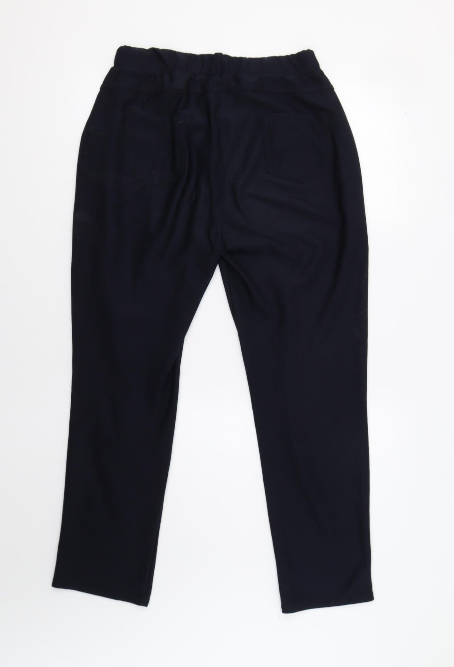 Womens UK Size XL Preworn Regular Fit  Blue Trousers