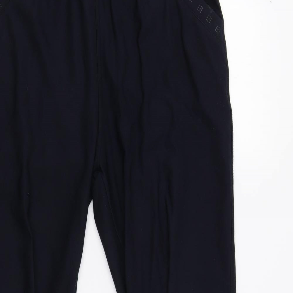 Womens UK Size XL Preworn Regular Fit  Blue Trousers
