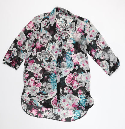 Womens UK Size 16 G21 Multicoloured Basic Button-Up