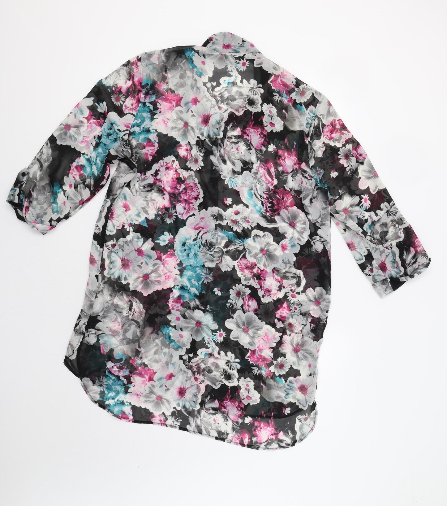 Womens UK Size 16 G21 Multicoloured Basic Button-Up
