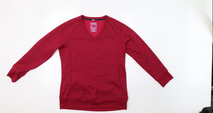 Quechua Womens Pink   Pullover Sweatshirt Size L