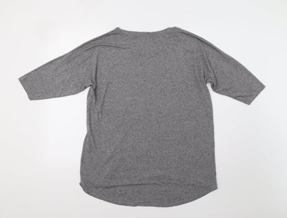 Papaya Womens Grey   Basic Blouse Size M
