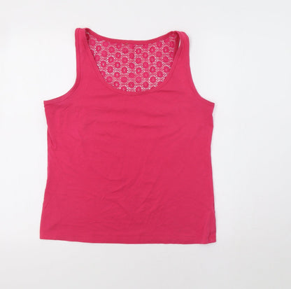 George Womens Pink   Basic Tank Size 14