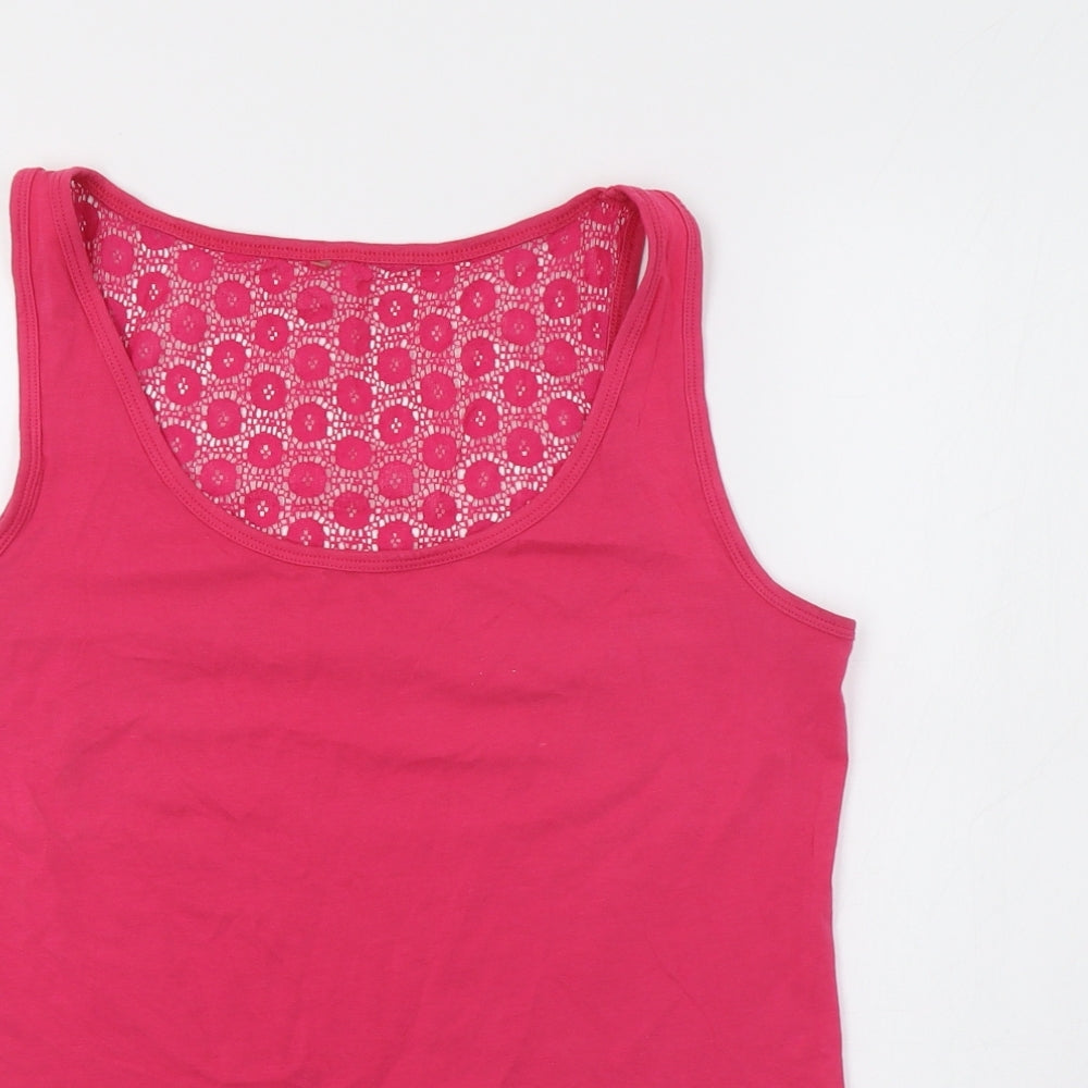 George Womens Pink   Basic Tank Size 14