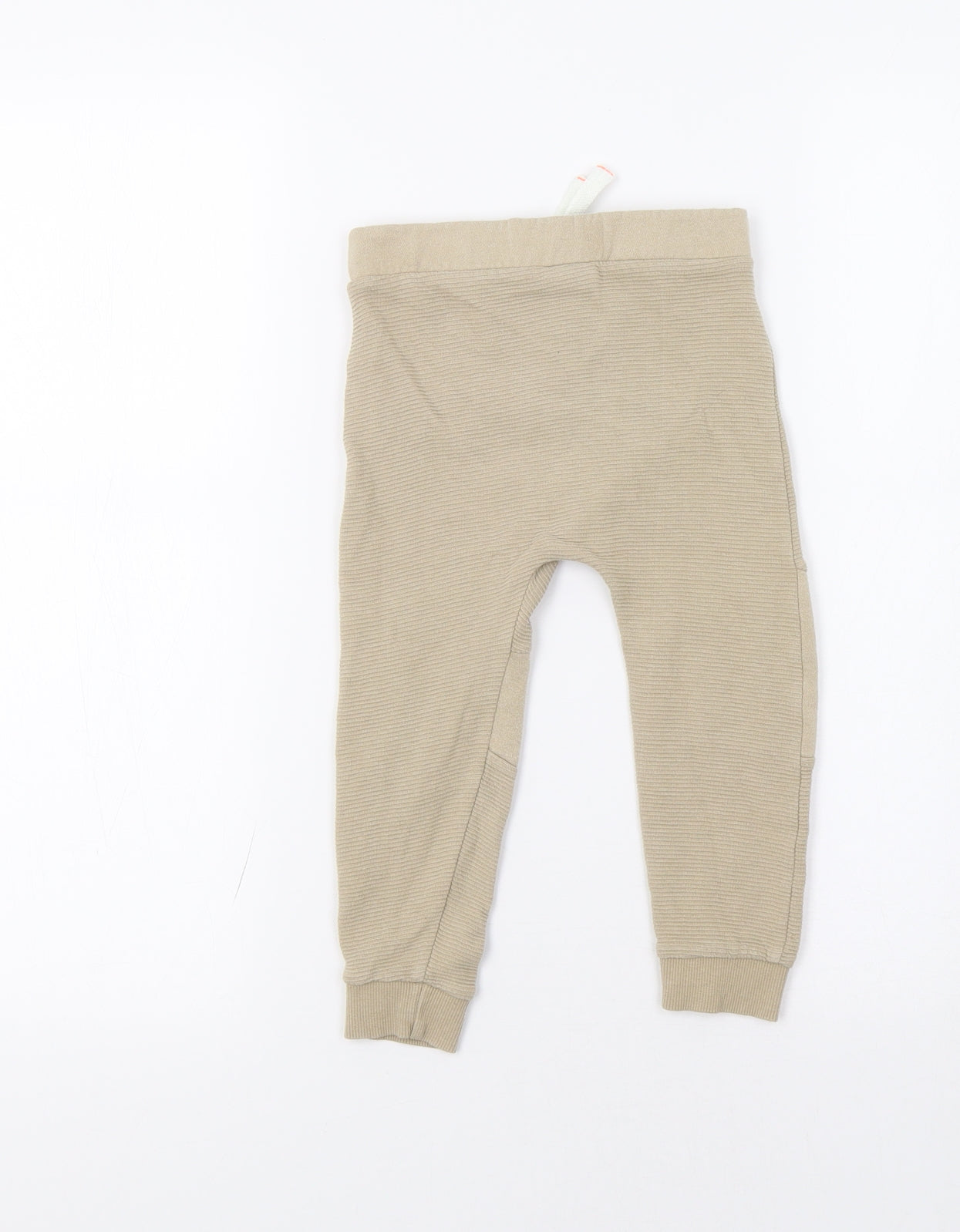 F&F Baby Beige   Jogger Trousers Size 18-24 Months