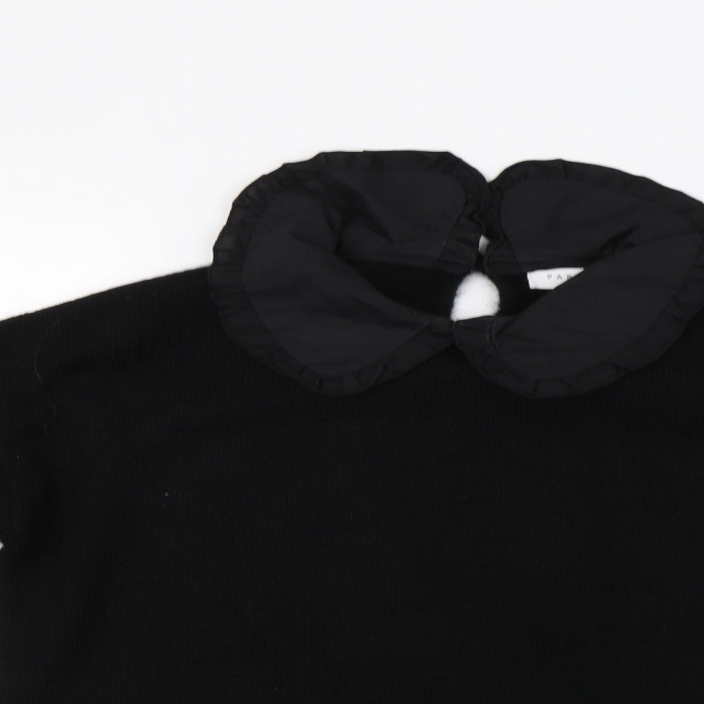 Womens UK Size M Papaya Black Pullover Jumper
