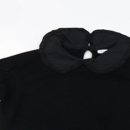 Womens UK Size M Papaya Black Pullover Jumper