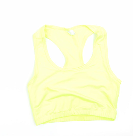 Awdis Womens Yellow   Basic T-Shirt Size M