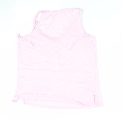 Womens UK Size XS Oysho Pink Basic Tank