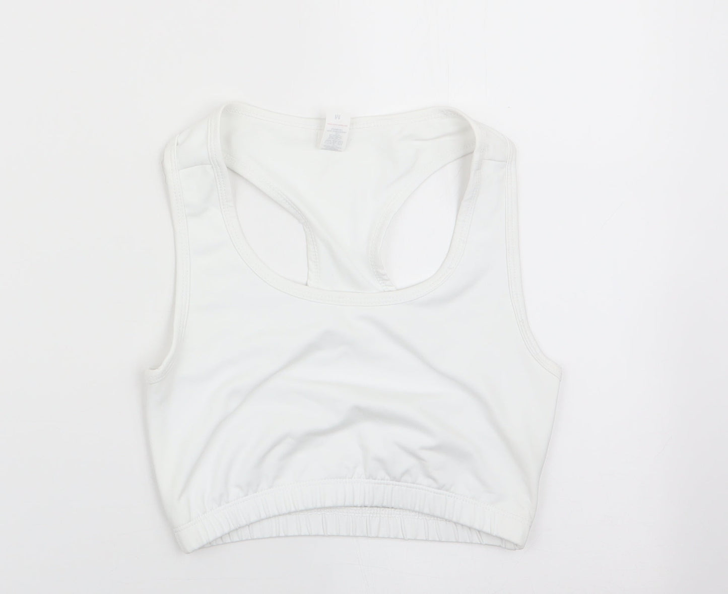 Awdis Womens White   Basic T-Shirt Size M