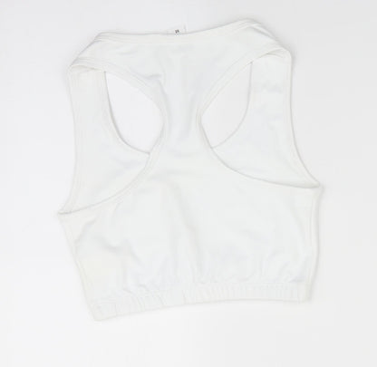 Awdis Womens White   Basic T-Shirt Size M