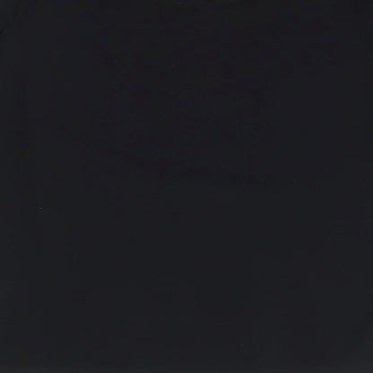Womens UK Size 14 New Look Black Basic Blouse