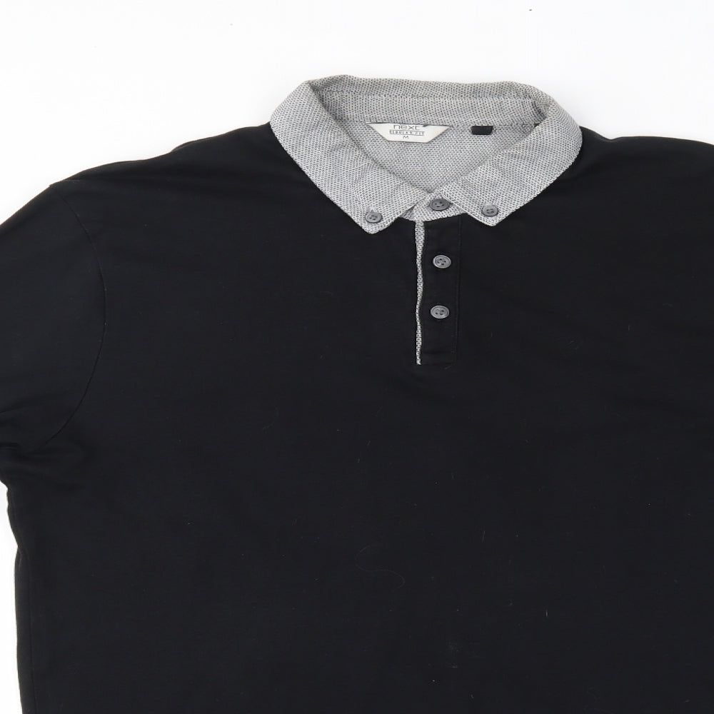 NEXT Mens Black   Pullover Jumper Size M
