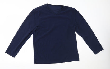 Mens UK Size L Matalan Blue Pullover Sweatshirt