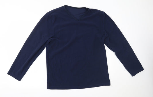 Mens UK Size L Matalan Blue Pullover Sweatshirt