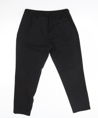 Womens UK Size S H&M Regular Fit  Black Trousers