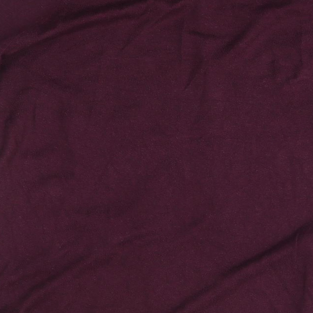Warehouse Womens Red   Basic T-Shirt Size 10