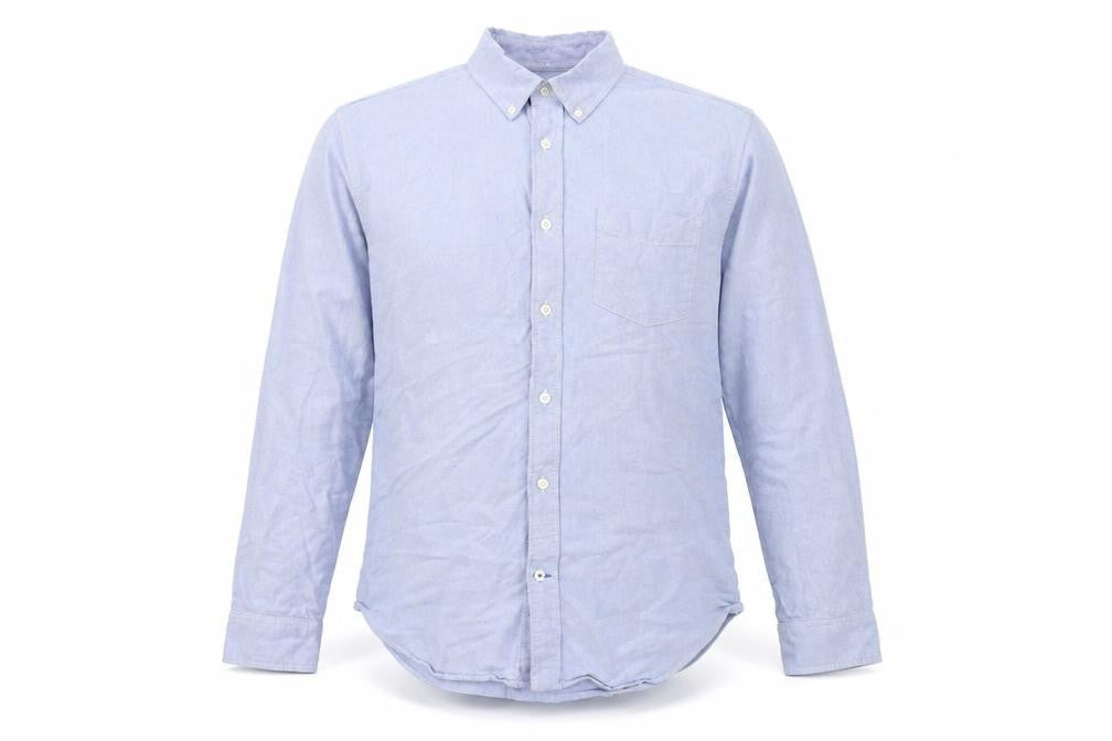 Mens UK Size M Gap Blue  Button-Up Long Sleeve Casual Shirt