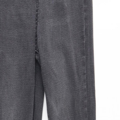 Primark Womens Grey   Skinny Jeans Size 10 L28 in -