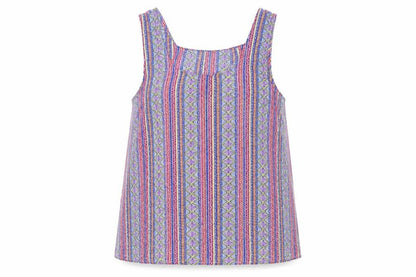 Womens UK Size 10 Atmosphere Multicoloured Basic Blouse