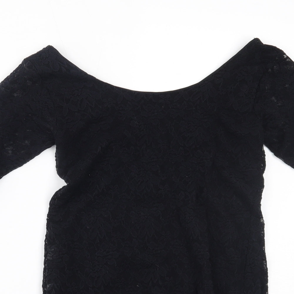 Cotton Candy Womens Black   A-Line  One Size
