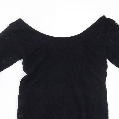 Cotton Candy Womens Black   A-Line  One Size