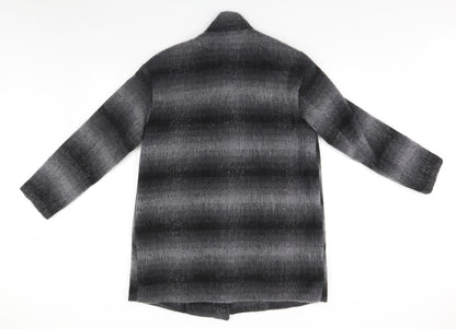 Primark Womens Grey   Overcoat Coat Size 10