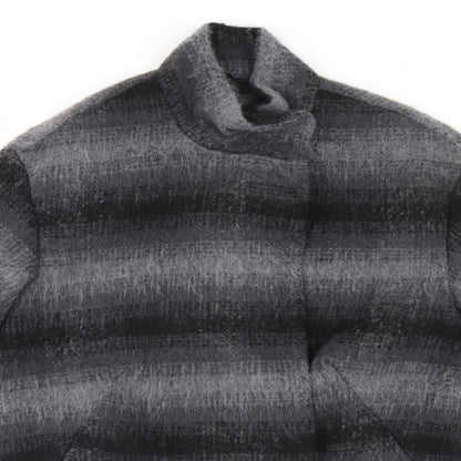 Primark Womens Grey   Overcoat Coat Size 10