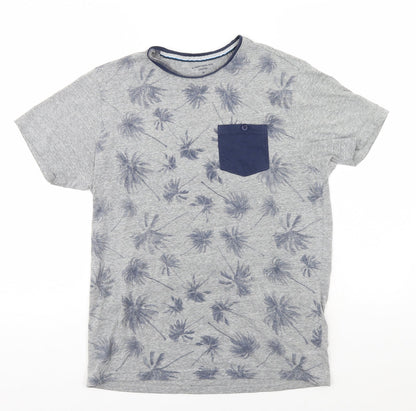 Mens UK Size M Easy Grey  T-Shirt