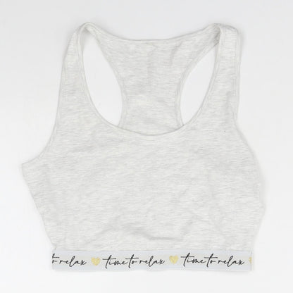 George Womens Grey   Basic Tank Size 8