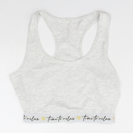 George Womens Grey   Basic Tank Size 8