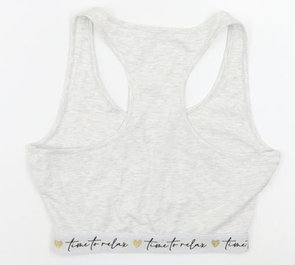 George Womens Grey   Basic Tank Size 8