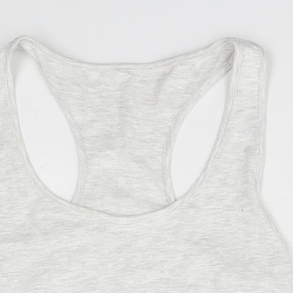 George Womens Grey   Basic Tank Size 8