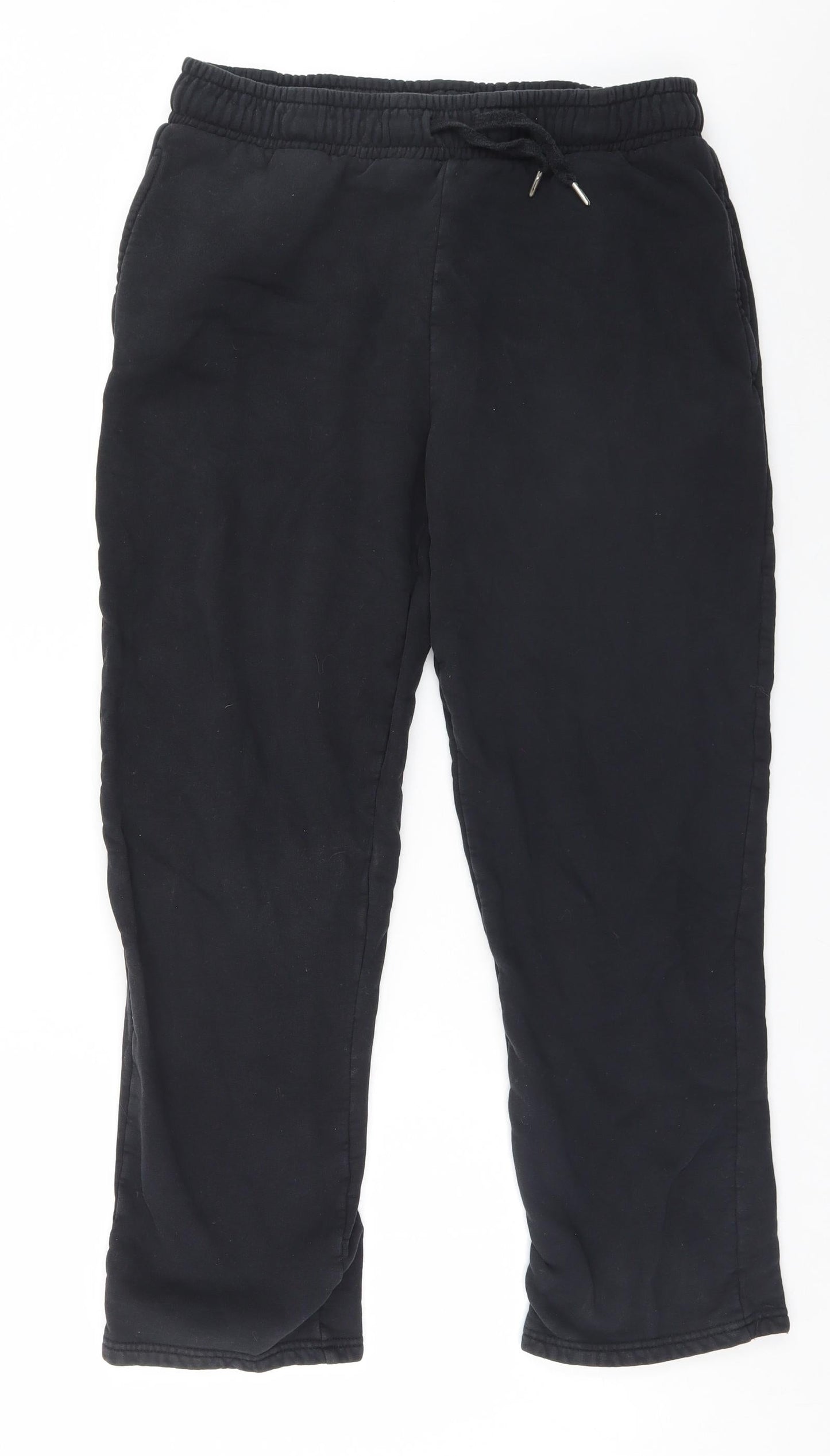 Meraki Mens Black   Sweatpants Trousers Size L L24 in