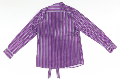 Womens UK Size 10 Dimensions Multicoloured Basic Button-Up