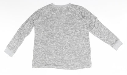 Womens UK Size 14 Peacocks Grey Pullover Jumper