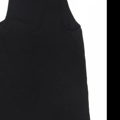 FOREVER 21 Womens Black   Basic Blouse Size S