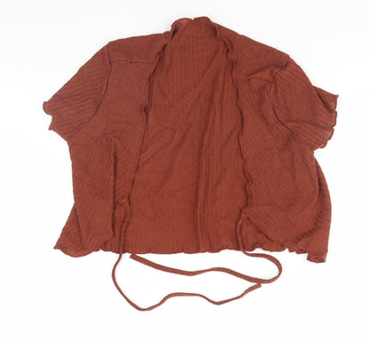 SheIn Womens Brown   Basic Blouse Size M