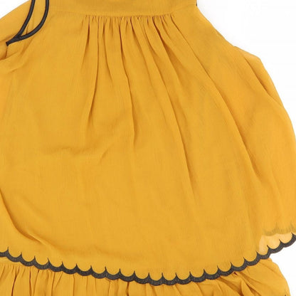 H&M Womens Orange   A-Line  Size 8