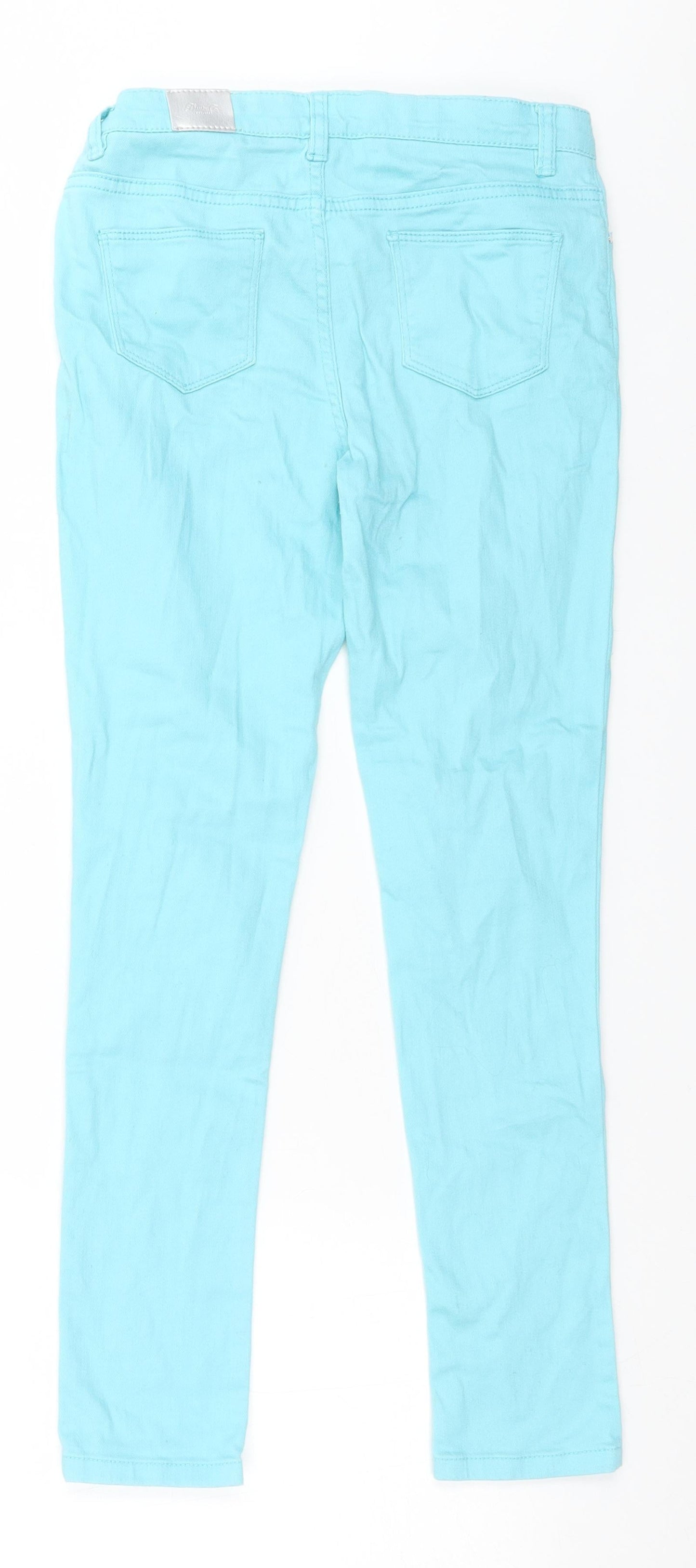 Denim & Co. Girls Blue   Skinny Jeans Size 10-11 Years
