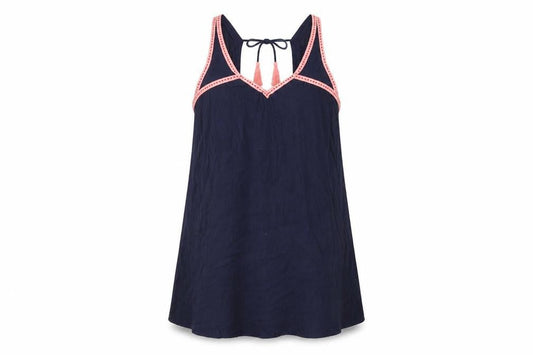 Front view of George women’s blue a-line, size M