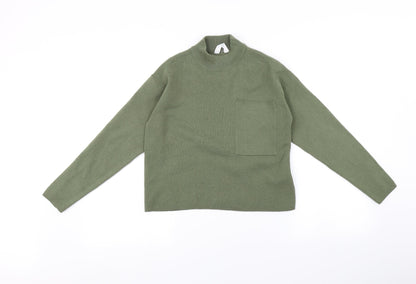 Primark Girls Green   Pullover Jumper Size 11-12 Years