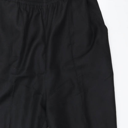 Womens UK Size 20 Damart Regular Fit  Black Trousers